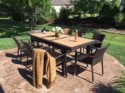 Outdoor/Indoor Extendable Dining Set on Sale at Gooddegg